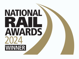 National Rail Awards 2024 winner logo