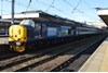 DRS 37405 waits to leave Norwich on November 12, with the 1236 to Great Yarmouth. On the rear was 37419. DRS 37405 waits to leave Norwich on November 12, with the 1236 to Great Yarmouth. On the rear was 37419.