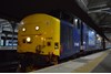 DRS 37405 waits to leave Norwich on November 12, with the 1736 to Great Yarmouth. On the rear was 37419. DRS 37405 waits to leave Norwich on November 12, with the 1736 to Great Yarmouth. On the rear was 37419.