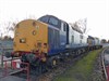 The oldest main line-certified Class 37 is currently Direct Rail Services 37601 Class 37 Fifty, which was delivered new to March depot on January 12 1961, as D6705. It stands at Crewe Gresty Bridge, couple to 37218.