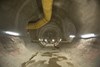 Bond Street station tunnells and connecting cross passages 30 metres below Oxford Street are now finished. CROSSRAIL