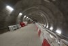 Bond Street station view during platform construction. CROSSRAIL