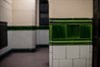 The tiling on a pillar, as you exit Aldwych station. Leaving this way brings you out onto Surrey Street.