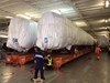 The first Class 385 bodyshells have left Japan, and are bound for the UK. The electric multiple units enter traffic from 2017. HITACHI.