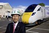 Hitachi Chief Operating Officer Kentaro Masai told UK journalists that specialist technology and equipment - specifically the company's aluminum friction stir welding technology for car body construction - would be transferred from Japan to County Durham when further European train orders were secured. NIGEL HARRIS Kentaro Masai