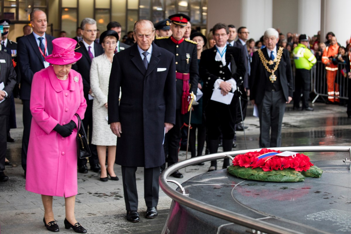 HM The Queen reopens New Street station. NETWORK RAIL