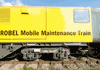 German company Robel built NR’ Mobile Maintenance Train, having been awarded a contract in early 2014. It has built similar trains for other countries. PHIL HAIGH