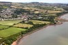 Having passed through Teignmouth, a First Great Western High Speed Train heads inland towards Newton Abbot. It is nearing Bishopsteignton, a small village between the two towns. First Great Western train heads towards Newton Abbot