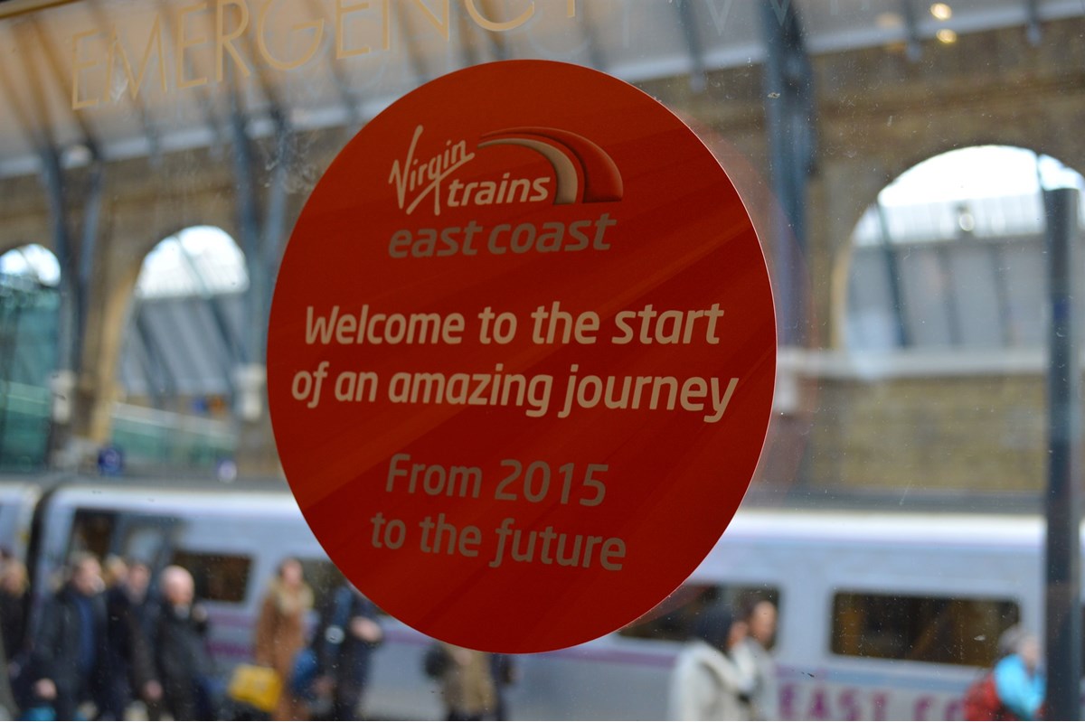 Internal changes within the VTEC fleet are minimal for now; the only sign of the new ownership being window stickers and posters at vestibule ends.
