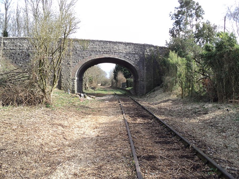 The currently disused Portishead line.