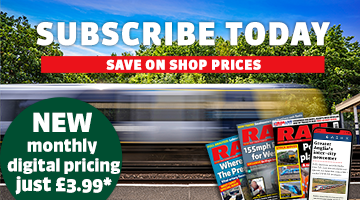 RAIL magazine subscription - new monthly digital prices