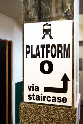 Journey to ‘Zero’. Several stations around the country now have a Platform 0 - this is Cardiff Central. ALAMY.