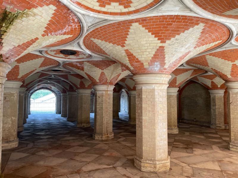 Crystal Palace undercroft by ANTHONY LAMBERT