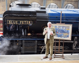 Blue Peter at King's Cross. TONY STREETER