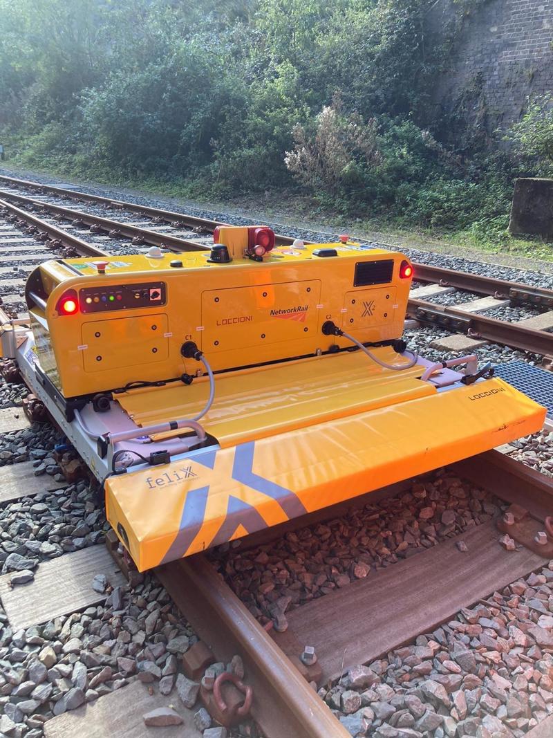 Network Rail -FELIX Automated Measurement Trolley. NETWORK RAIL