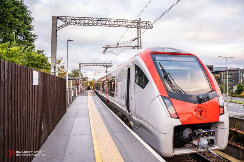 A Transport for Wales Class 756. TfW.