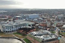 Derby aerial view MARKETING DERBY