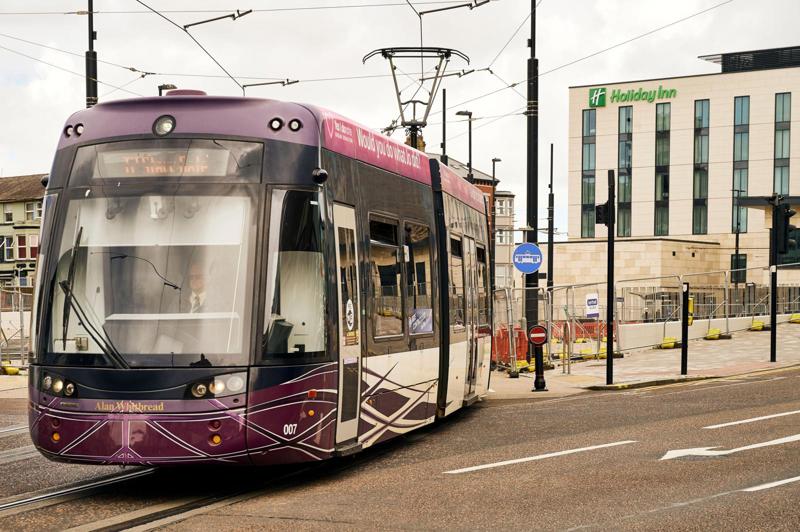 Britain lags behind other European countries in light rail construction. Our newest piece of tramway is the Blackpool Tramway’s Talbot Road branch, which officially opened in June 12 2024. ALAMY.