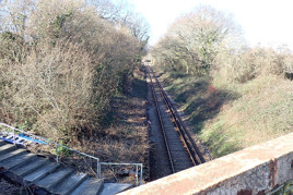 The Island Line at Brading. Photo by Rail Accident Investigation Branch