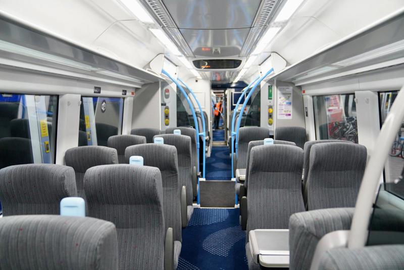 On board a Chiltern Railways Class 168. PETER PLISNER.