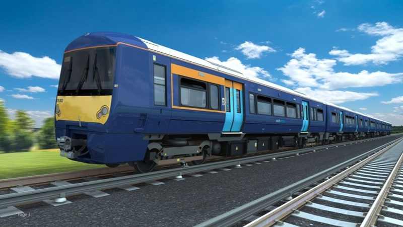 A CGI image of how the Southeastern blue Class 376s will look. SOUTHEASTERN.