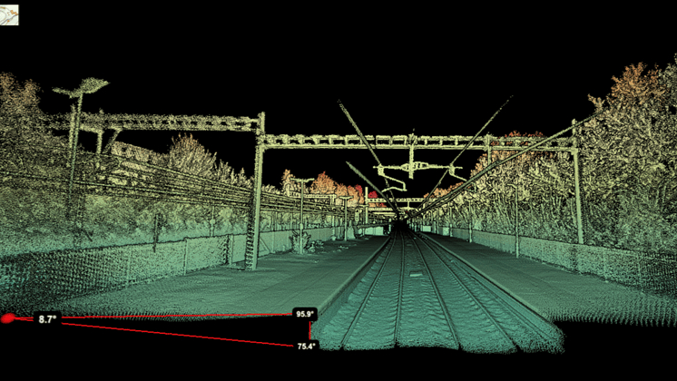 The Cordel equipment is used to measure Southeastern Metro stations. SOUTHEASTERN.