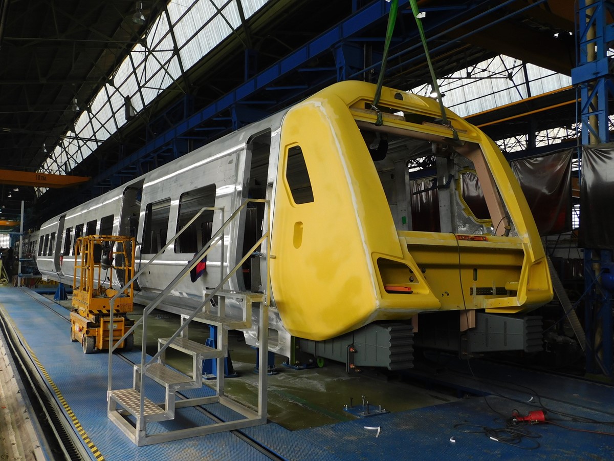 GALLERY: Northern's new Class 331 construction in Spain