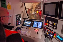 ETCS in-cab signalling on the Moorgate branch