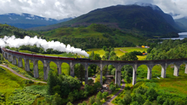 Glenfinnan Viaduct renewal project Scotland, June 2024