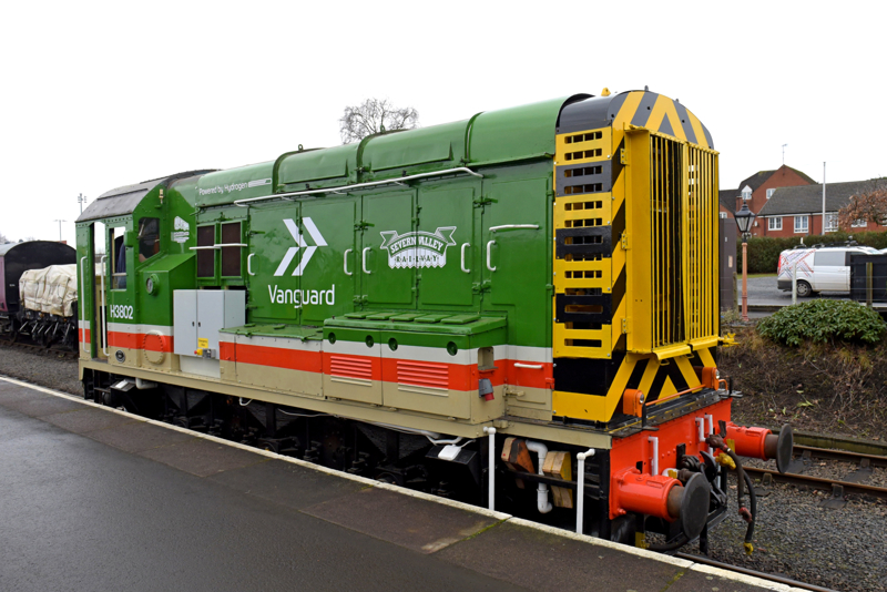 The Hydroshunter at the Kidderminster SVR launch on January 31. GARY ESSEX.