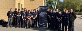 Photo of engineering apprentices at Northern Trains