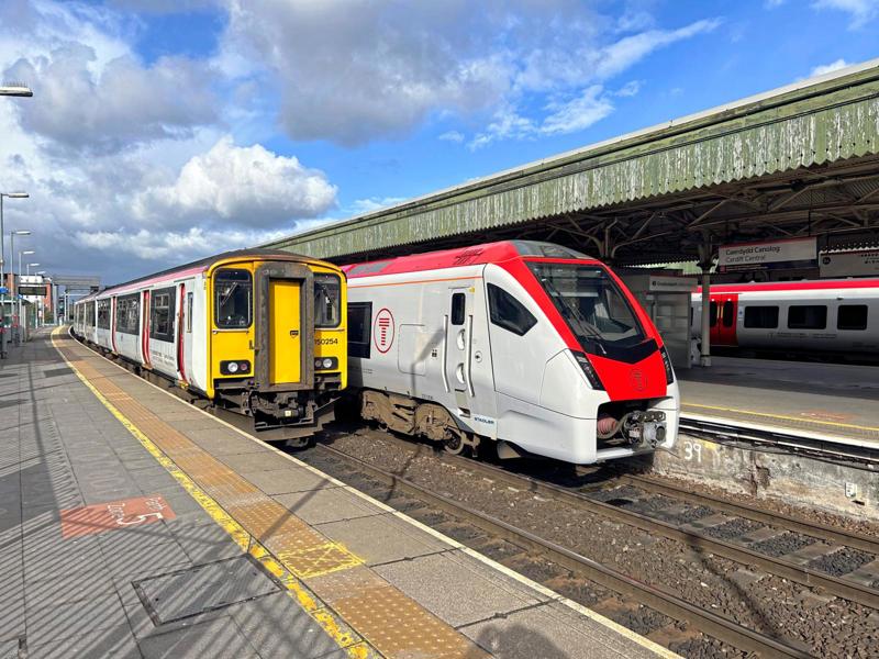 TfW has several fleets of brand new trains entering traffic. The old Class 150s will be off for disposal soon, the new Class 231s are now in traffic. MYSTERY SHOPPER