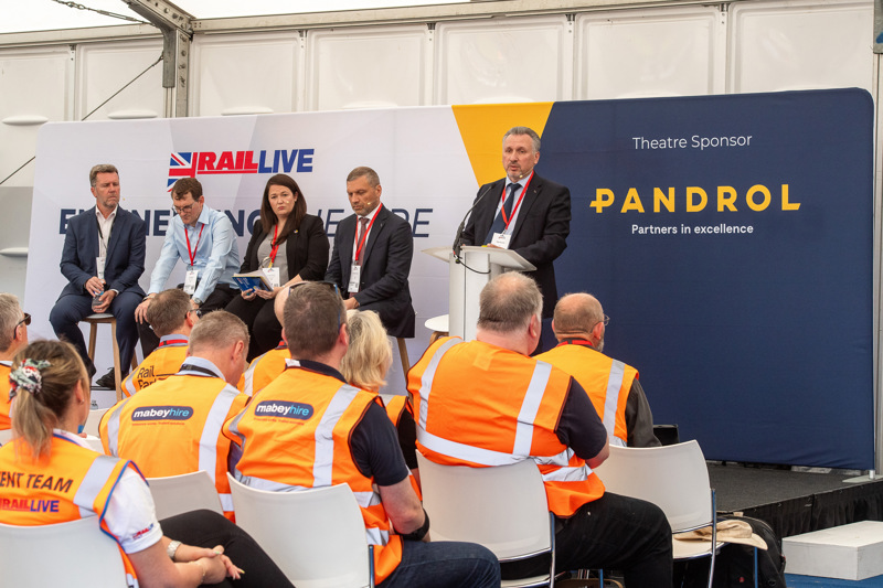 Ukrainian Railways delegation at RAIL Live 2024