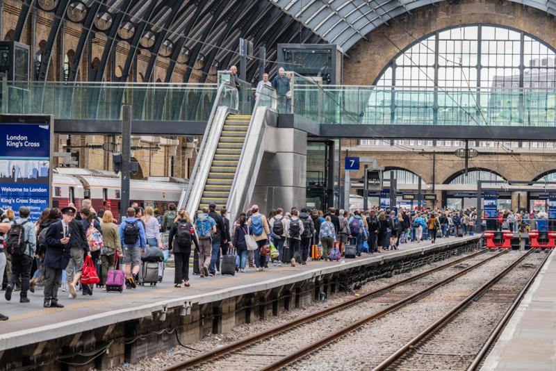 The launch of Great British Railways could go hand-in-hand with a campaign to Put Passengers First, says Philip Haigh. Passengers stream along Platform 7 having just arrived at King’s Cross on July 13. JACK BOSKETT.