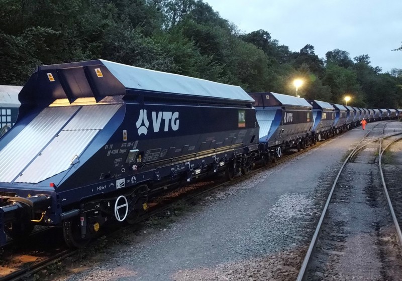 HOA hopper wagon. MENDIP RAIL.