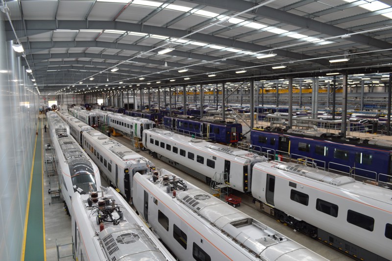 Hitachi's Newton Aycliffe factory.