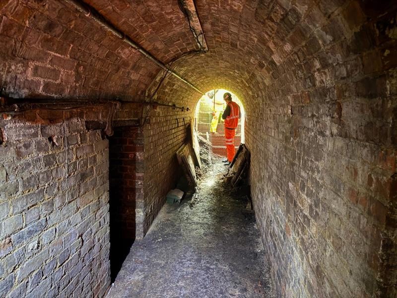 A lost tunnel… but what was it for? PAUL CLIFTON