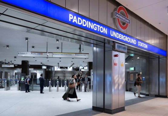 Paddington Underground Station new ticket office entrance