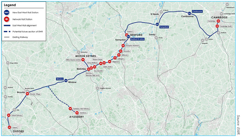 Est West Rail rouet