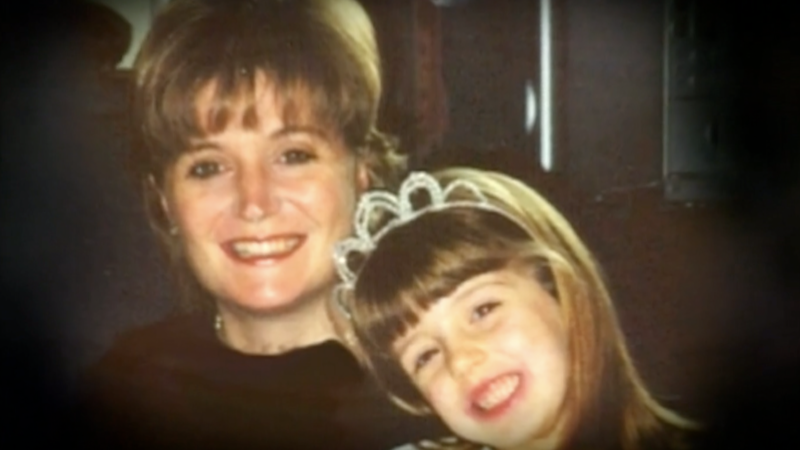 Anjanette Rossi and her nine-year-old daughter Louella