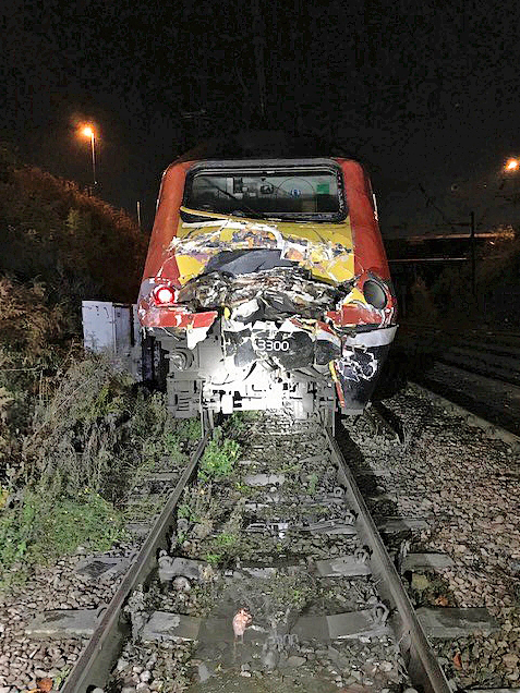 43300, damaged in a collision at Neville Hill in 2019, has been scrapped. RAIB.