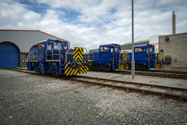 Sellafield electric locomotive. SELLAFIELD LTD.