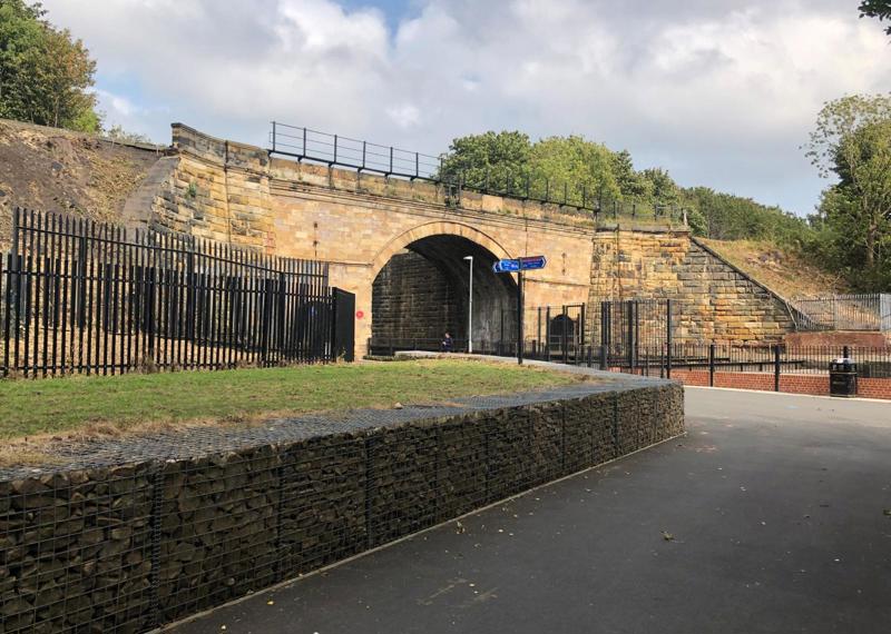 Skerne bridge is the most famous structure along the original 1825 S&DR line. In 2021, it was designated at Grade 1, joining a club of only seven Grade 1 Listed railway bridges in England. NETWORK RAIL.
