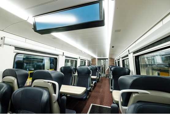 FIRST PICTURES: Greater Anglia reveals interior of new Intercity fleet